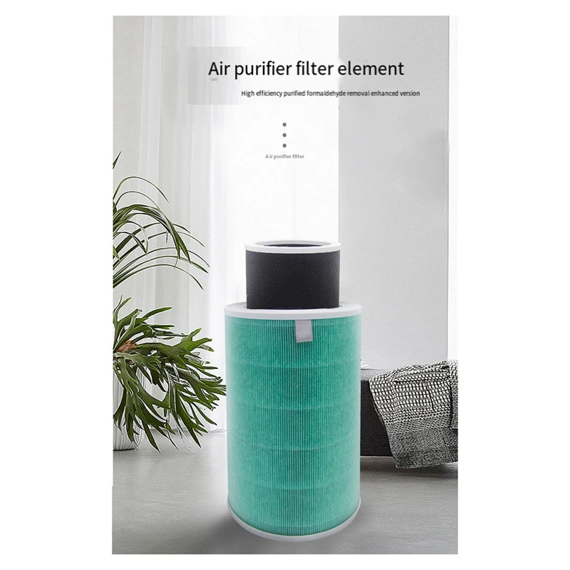Воздушный фильтр для Xiaomi Mi 1/2/2S/2C/2H/3/3C/3H фильтр для очистки воздуха активированный уголь Hepa PM2.5 фильтр антибактериальный, B прочный