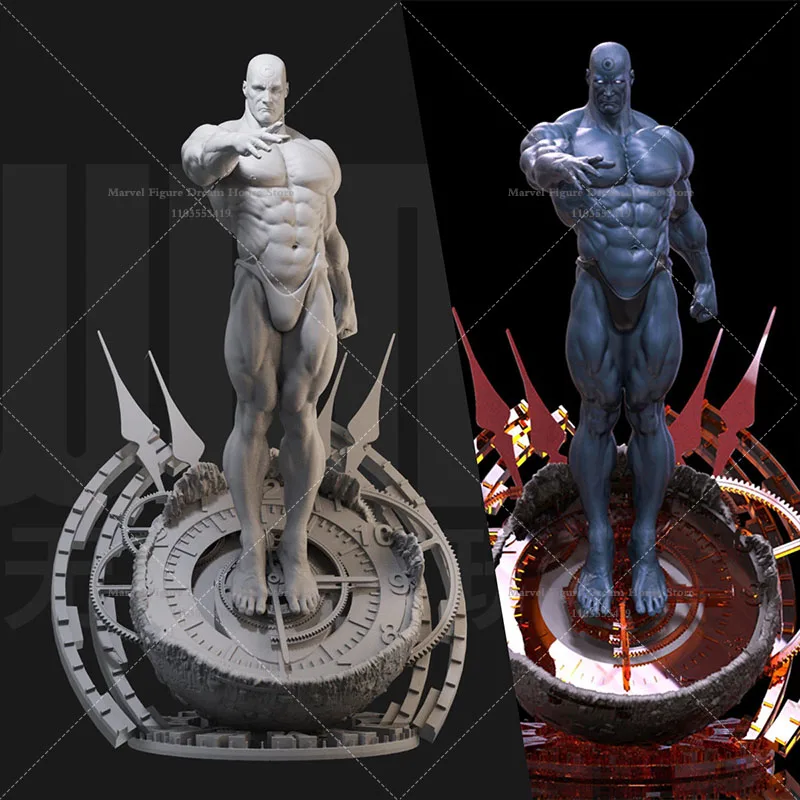 1/24 1/18 Scale DC Watchman Doctor Manhattan Quantum Body Treasure Level Manga DIY Self-assembled GK 3D Resin Un-panited Dolls