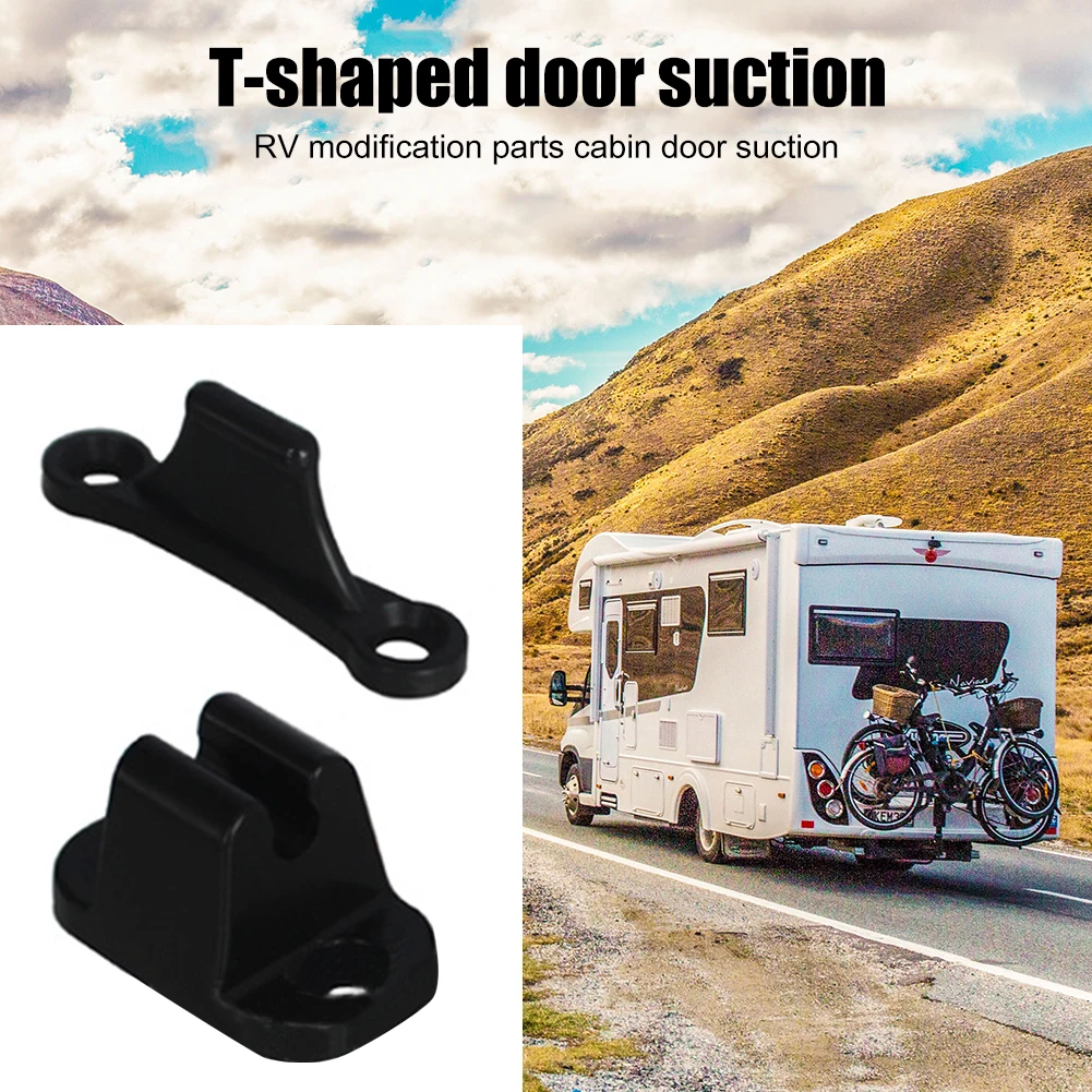 1/2pcs Camper Door Retainer Catch Caravan Motorhomes Boat RV Stopper Clip Clip Latch RV Motorhome Replacement Parts