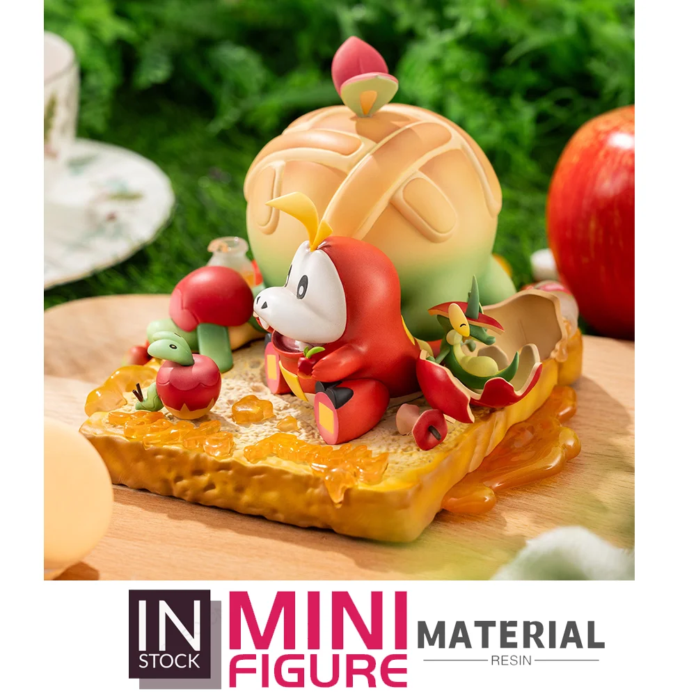 [IN STOCK] Mini Figure [MOON SHADOW MINI] - Picnic Time (Applin & Flapple & Appletun & Fuecoco)