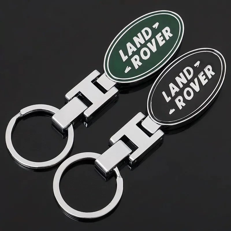 Car Emblem Keychain styling Key Ring Accessories For Land Rover Range Rover Evoque Velar Defender Discovery Freelander L319 L462