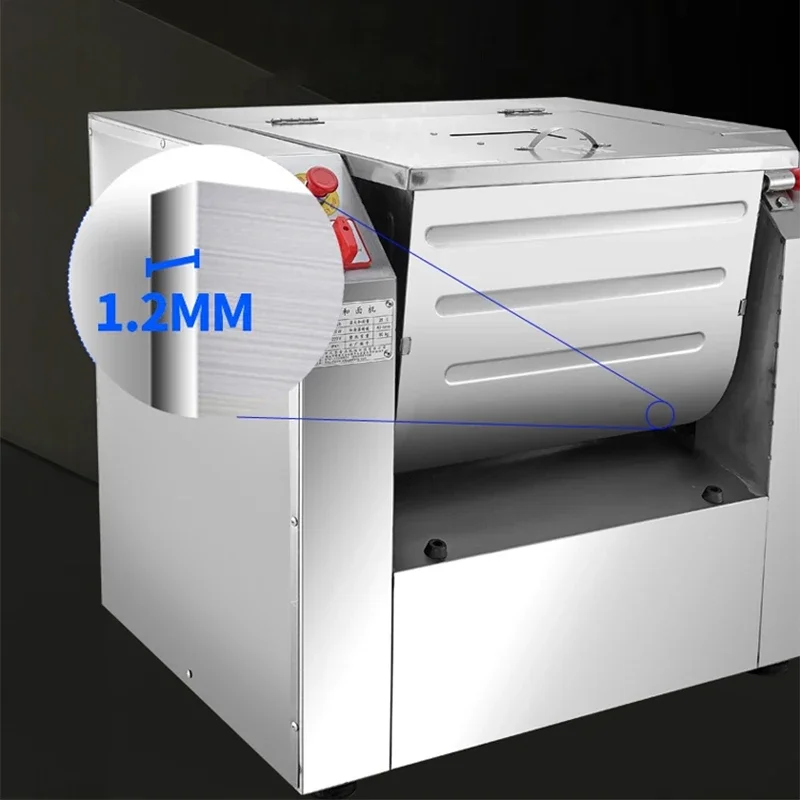 

Commercial Dough Mixer 15KG/25KG Fully Automatic Dough Kneading Beating Stainless Steel 50 Large Flour Mixer