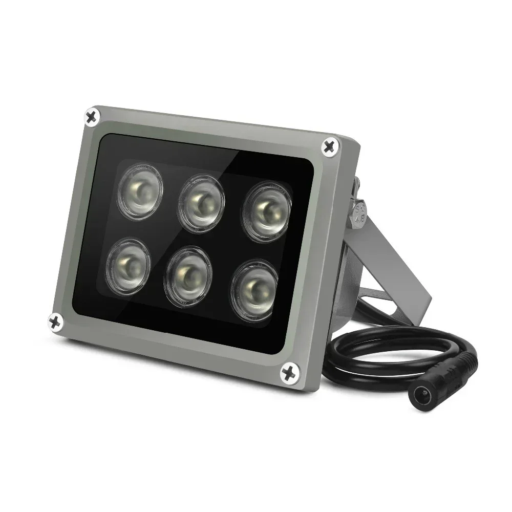 Infrared Lamp Array 6pcs 90 - 60 - 45degree IR Illuminator for CCTV Camera Outdoor IP65 Waterproof Night Vision