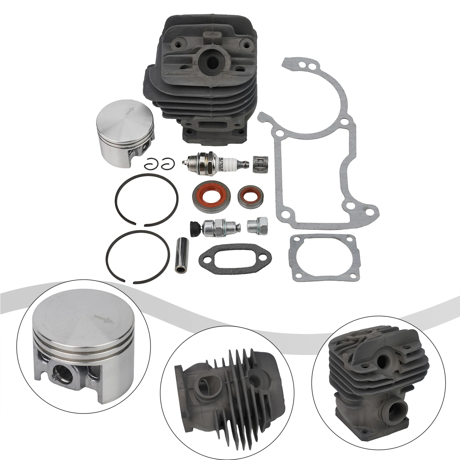 Cylinder Piston Set Suitable For 026 MS260  For MS 260 44 Mm Incl. Sealing Set For Power Tool Accessory In Stock Wholesale