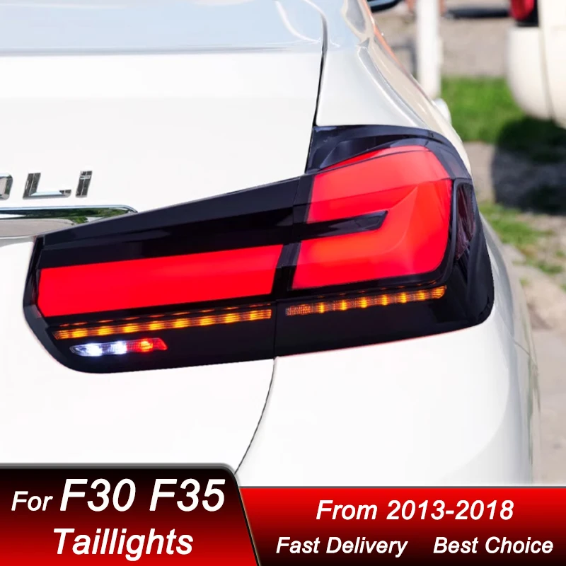 

styling Car Tail Lights For BMW 3 series F30 F35 13-18 G30 style full LED Tail Lamp Dynamic Turn Signal Light Tail Lamp Assembly