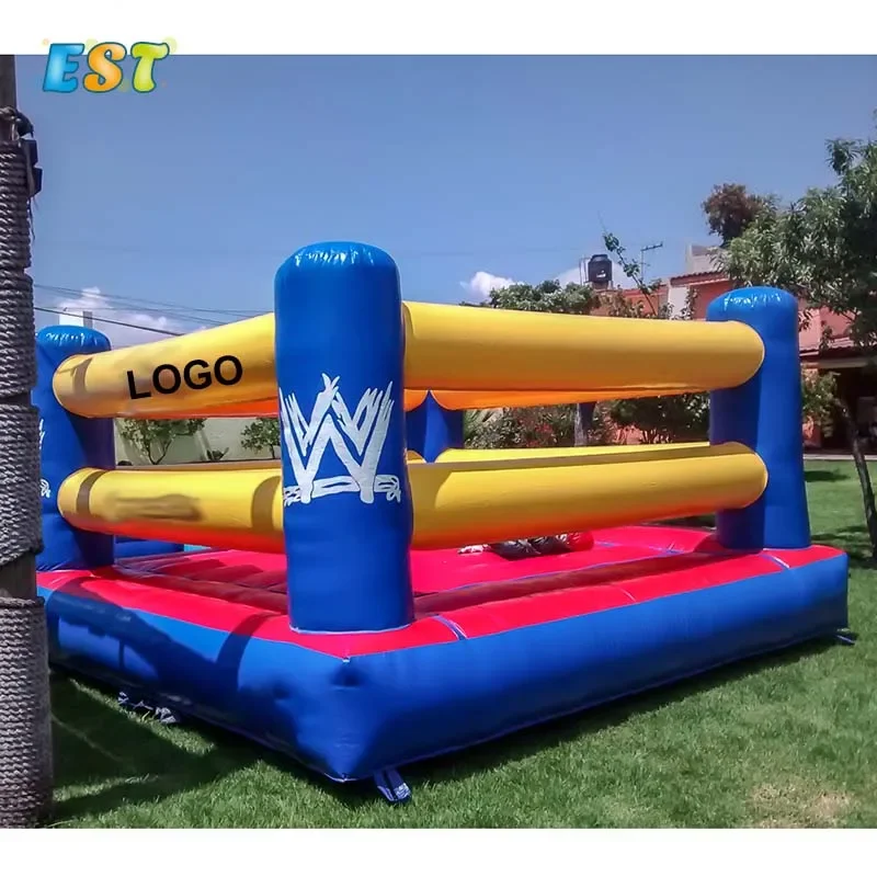 New kids game arena inflatable battle zone boxing ring outdoor wrestling game for sale