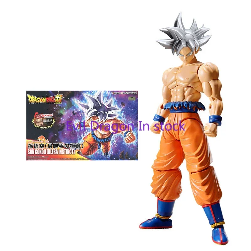 

Bandai Dragon Ball Рисунок Dragon Ball Super Goku Ultra Instinct Фигурки Сборная модель Аниме Фигурка Детские игрушки