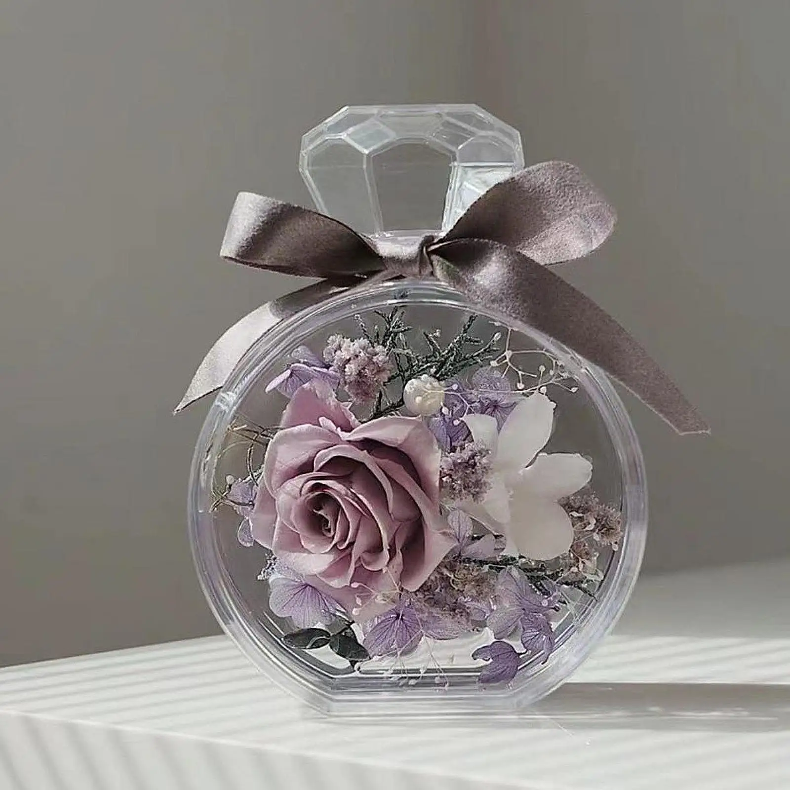 

Perfume Bottle Unique Container Eternal Flower Bottle for Girls Women Ladies