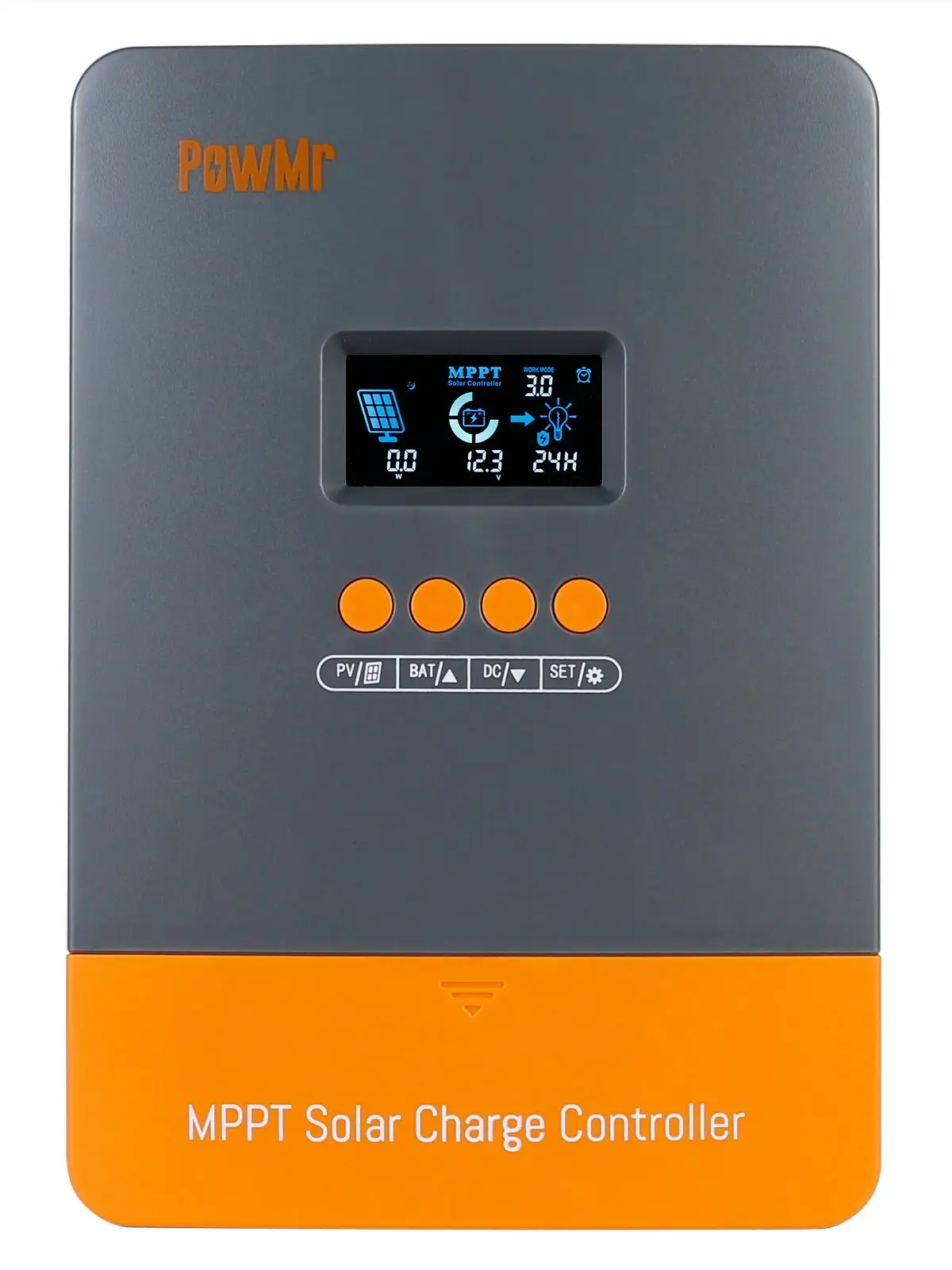 PowMr hatte 60A MPPT Solarladeregler 12V 24V 36V 48V Plus DSP Regler funktioniert für Lifepo4 Batterie V Solarpanel