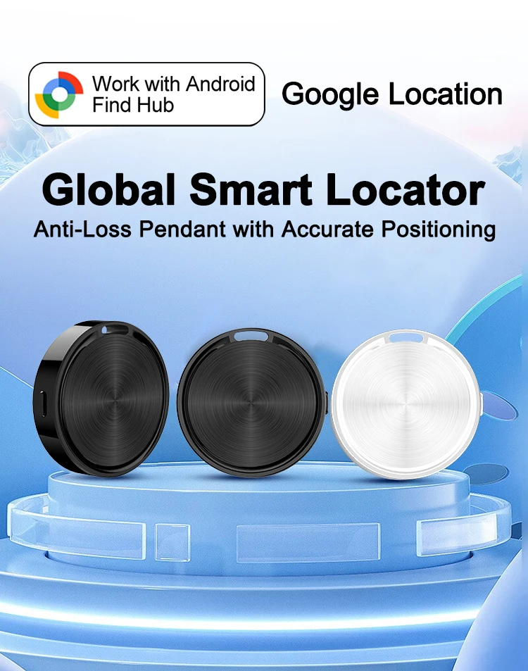 Tag Kompatibel mit Android Find Hub Bluetooth GPS-Tracker Google Find My Airtag Schlüsselanhänger Smart Tag Smart Life Positionierungsfinder – Detail 1