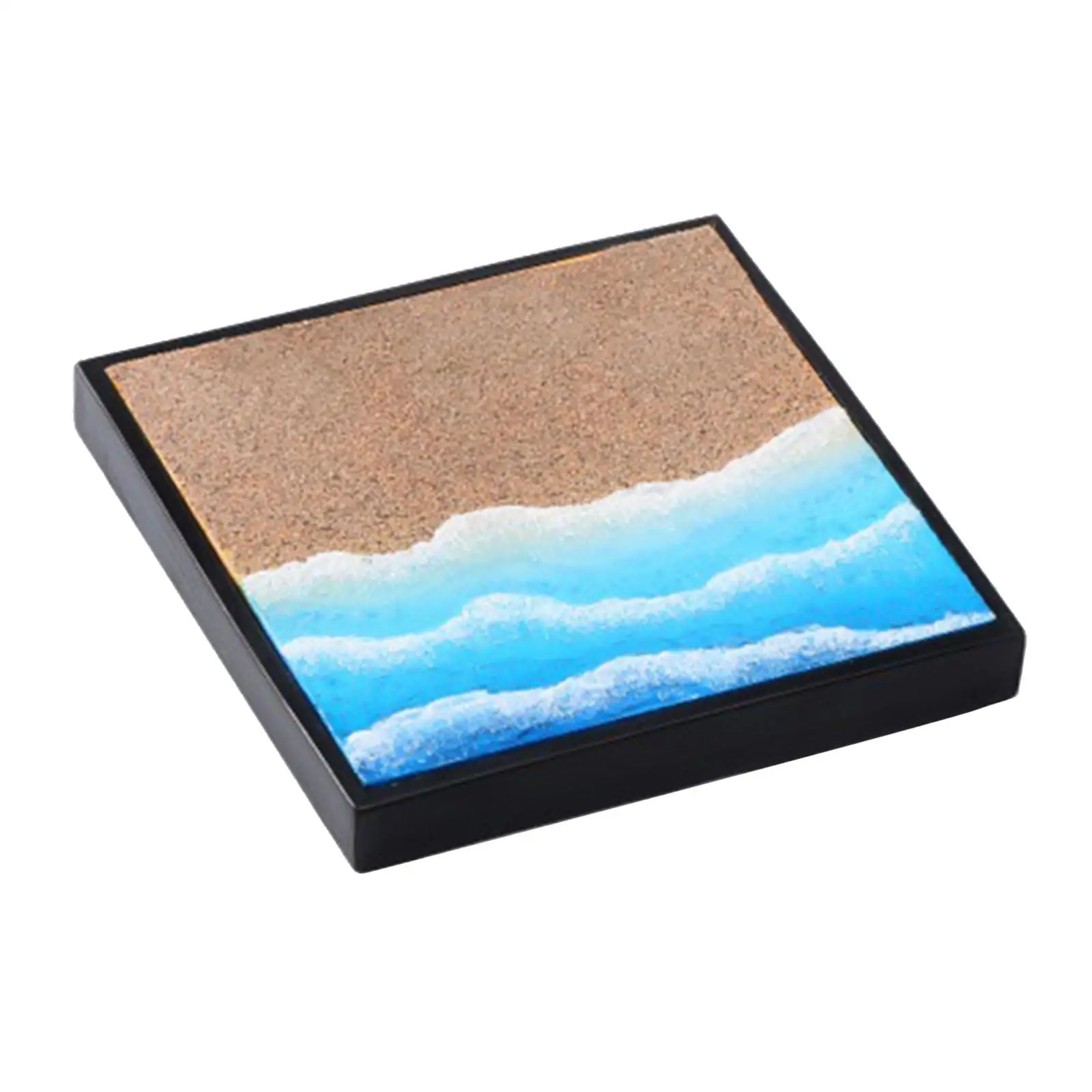 1 64 Scale Miniature Beach Scene Diorama Model Scenery Platform Prop for Diecast Car Model Display Photography Gift