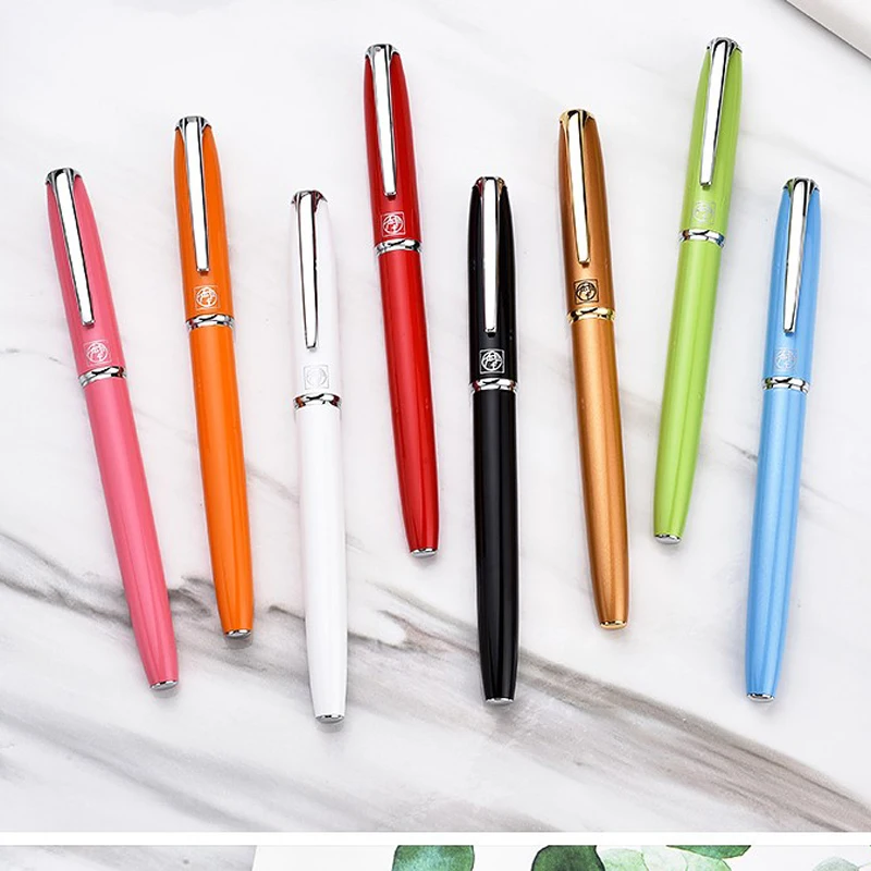 

Пикассо 916, перьевая ручка с металлическим корпусом Pimio Malage, средний наконечник 0,5 мм, профессиональные канцелярские принадлежности для офиса и школы, ручка для письма, подарок