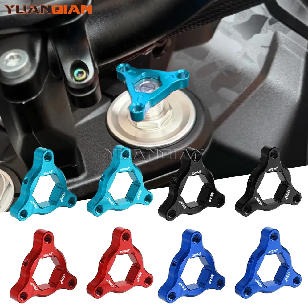 For CFMOTO CF MOTO 450MT 450 MT 800MT 800 MT 2024 2025 2026 Motorcycle Accessories Front Suspension Fork Preload Adjusters Cap