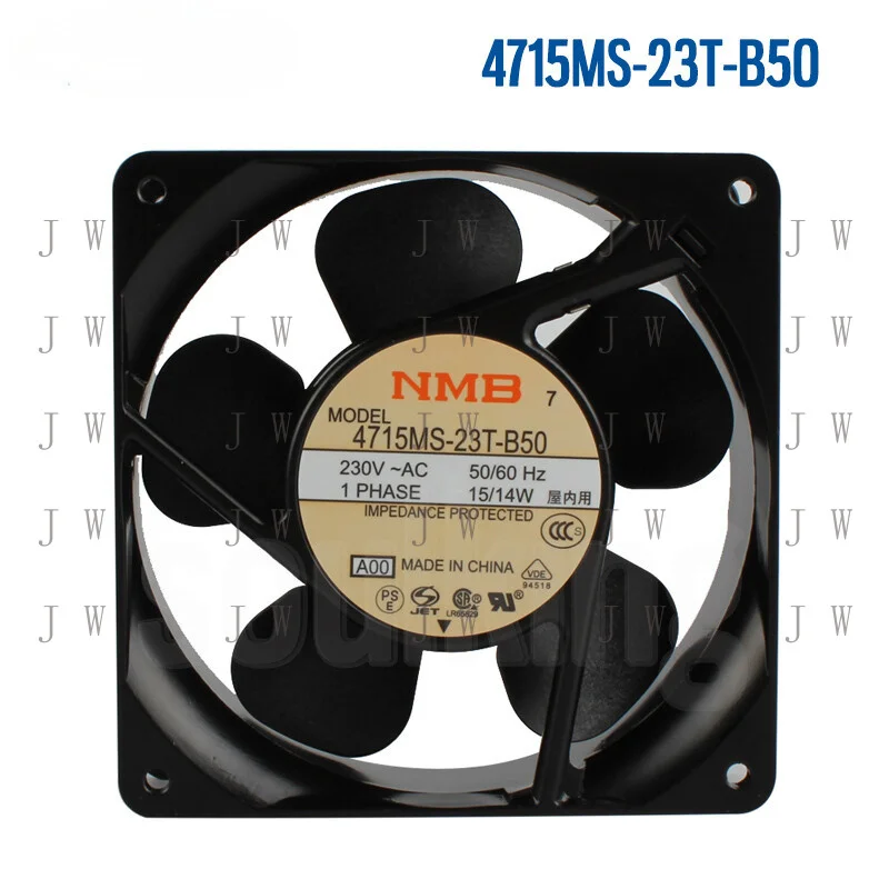 

DDW for NMB 4715MS-23T-B50 15W/14W 12038 AC230V UPS cabinet power supply fan