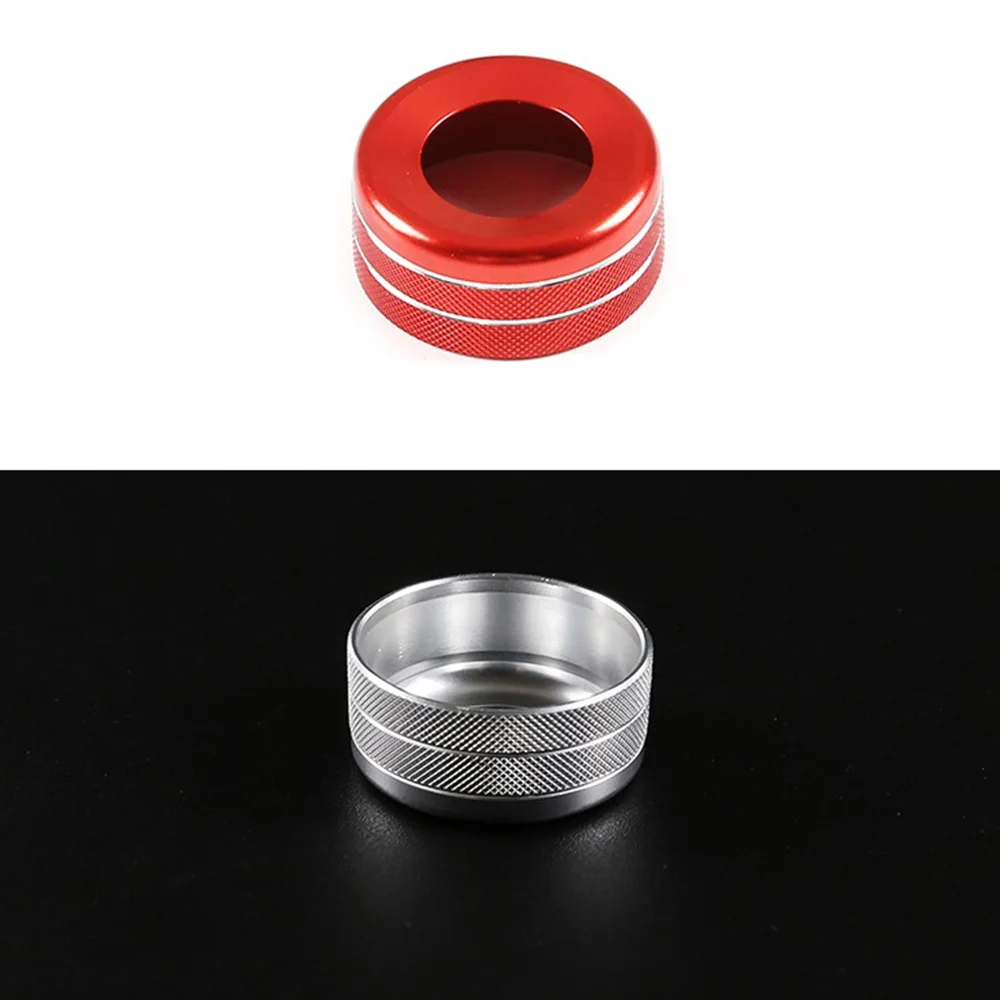 

Надежная крышка ручки регулировки громкости центрального управления автомобиля для Jaguar F-Pace XE XF 2015-2020 (серебристый)-ABIQ