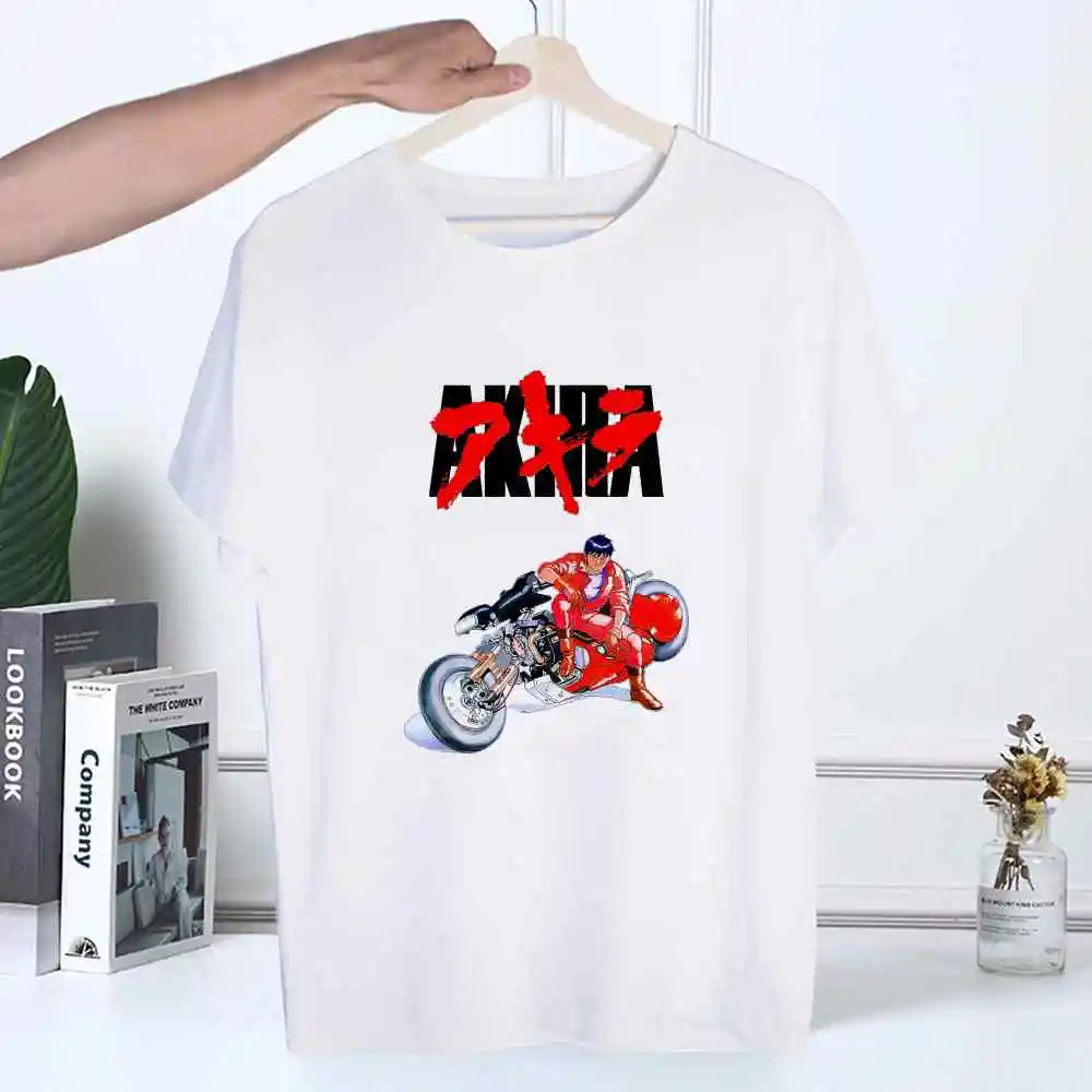 Akira Anime Manga Japanese Neo Tokyo Shotaro Kaneda Short Sleeve Cool Camiseta T Shirt Men T Shirt Summer Fashion Funny T-shirt