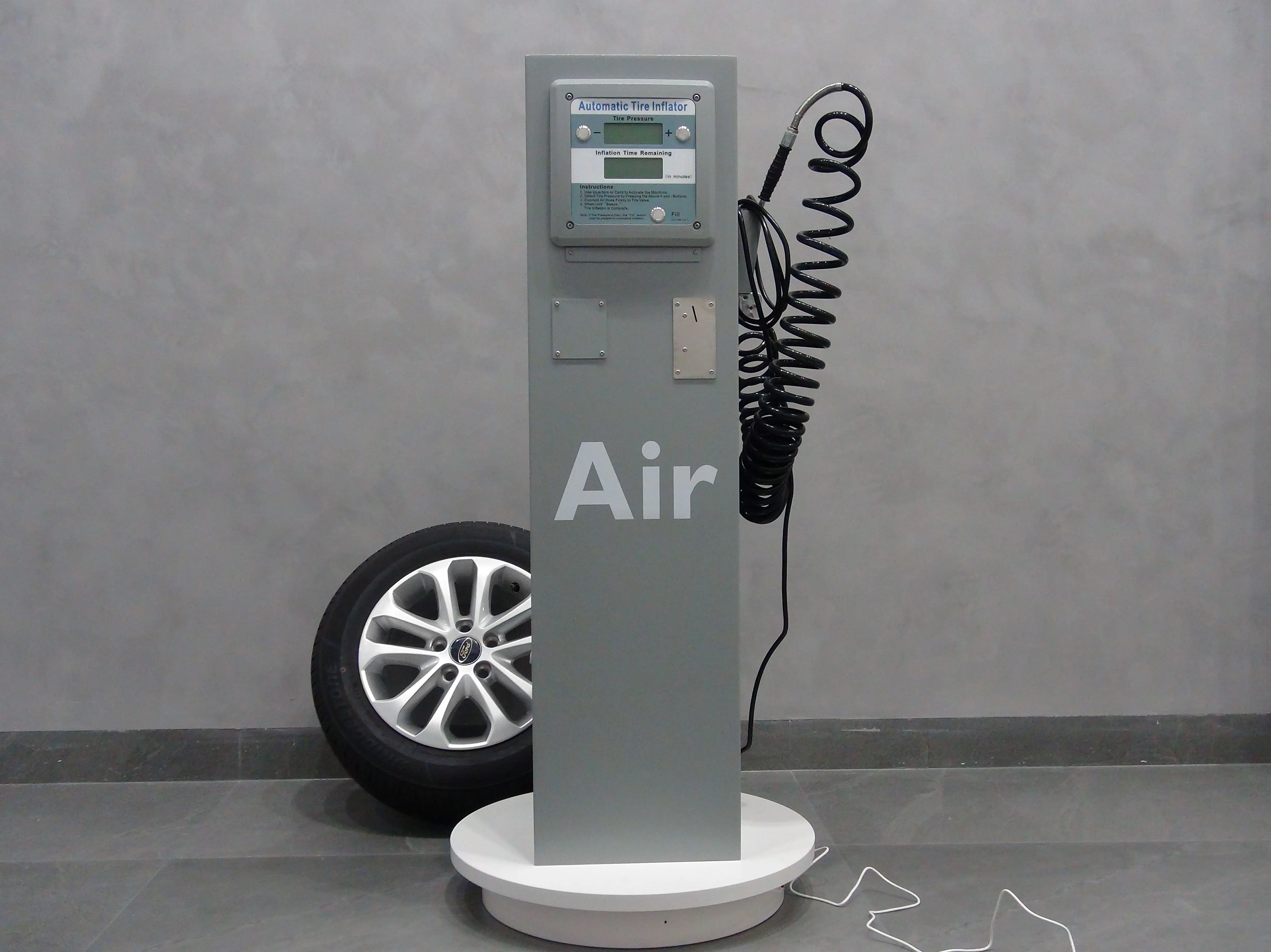 Inflador de Pneus à Prova d'Ág - Tire Pressure Monitor avaliação e preço