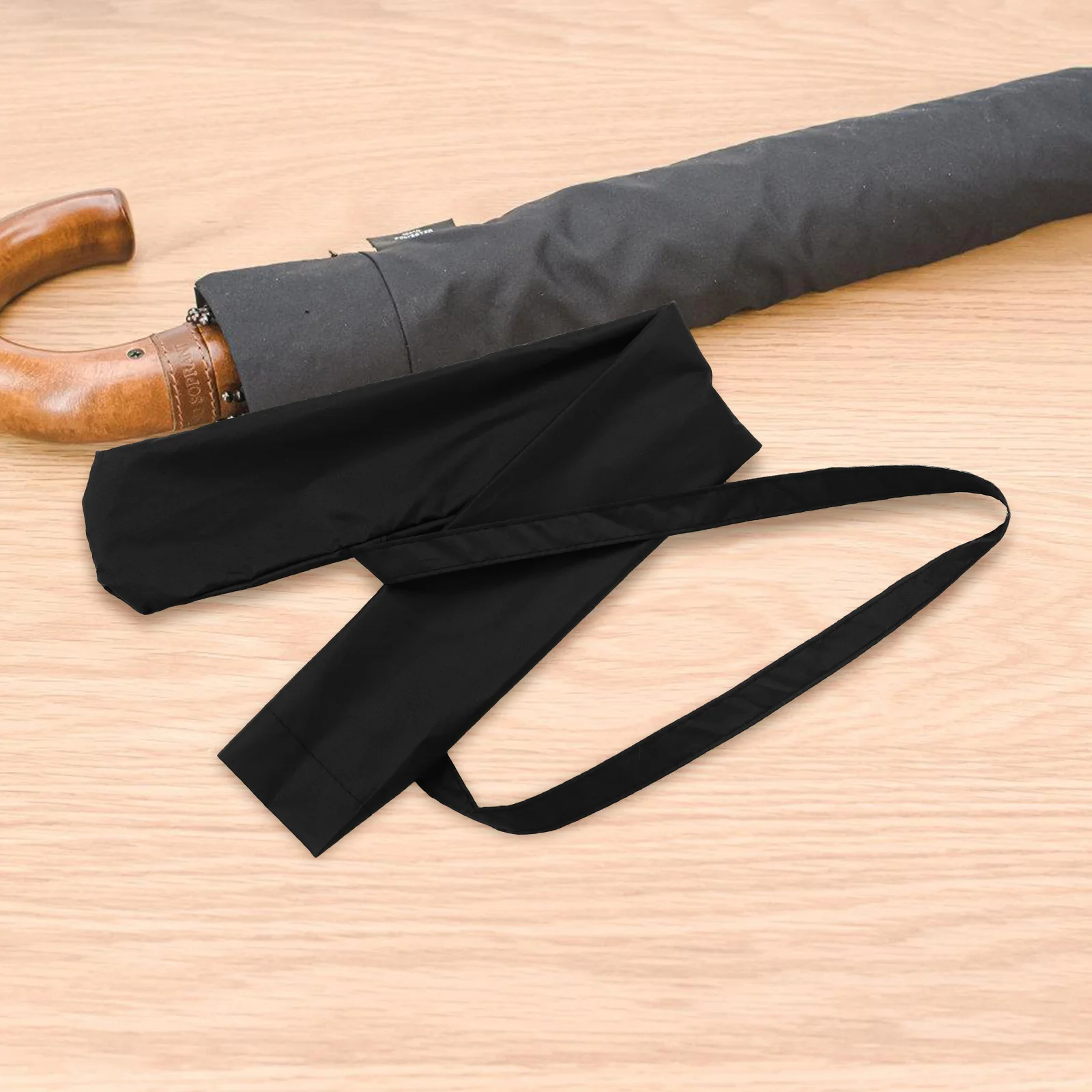ร่มกันน้ํากระเป๋ารถ Travel Organizer แบบพกพา Rain Protection กล่องเก็บกลางแจ้งวัสดุไฟเบอร์ร่ม