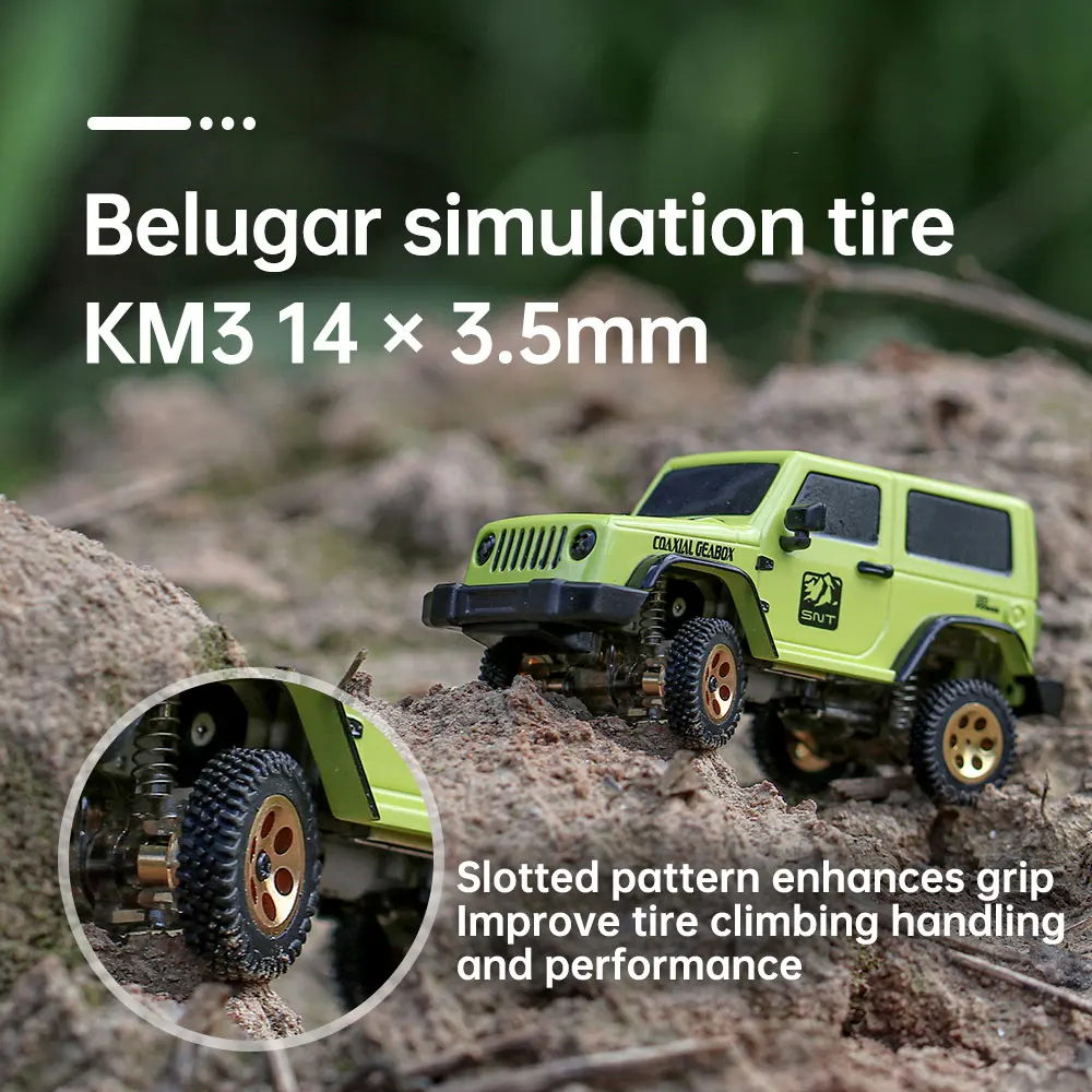 Sniclo 1:64 3010 Wrangler Off-Road FPV samochód Micro FPV z goglami 4WD pilot samochodowy Mangetic wymienny dryf symulacja FPVBOX