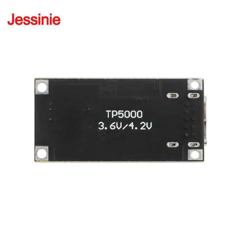 5pcs/1pc TP5000 Charging Management Power Supply Module Board 4.2V/3.6V 1A Single and Double Lithium Batteries TYPE-C Interface