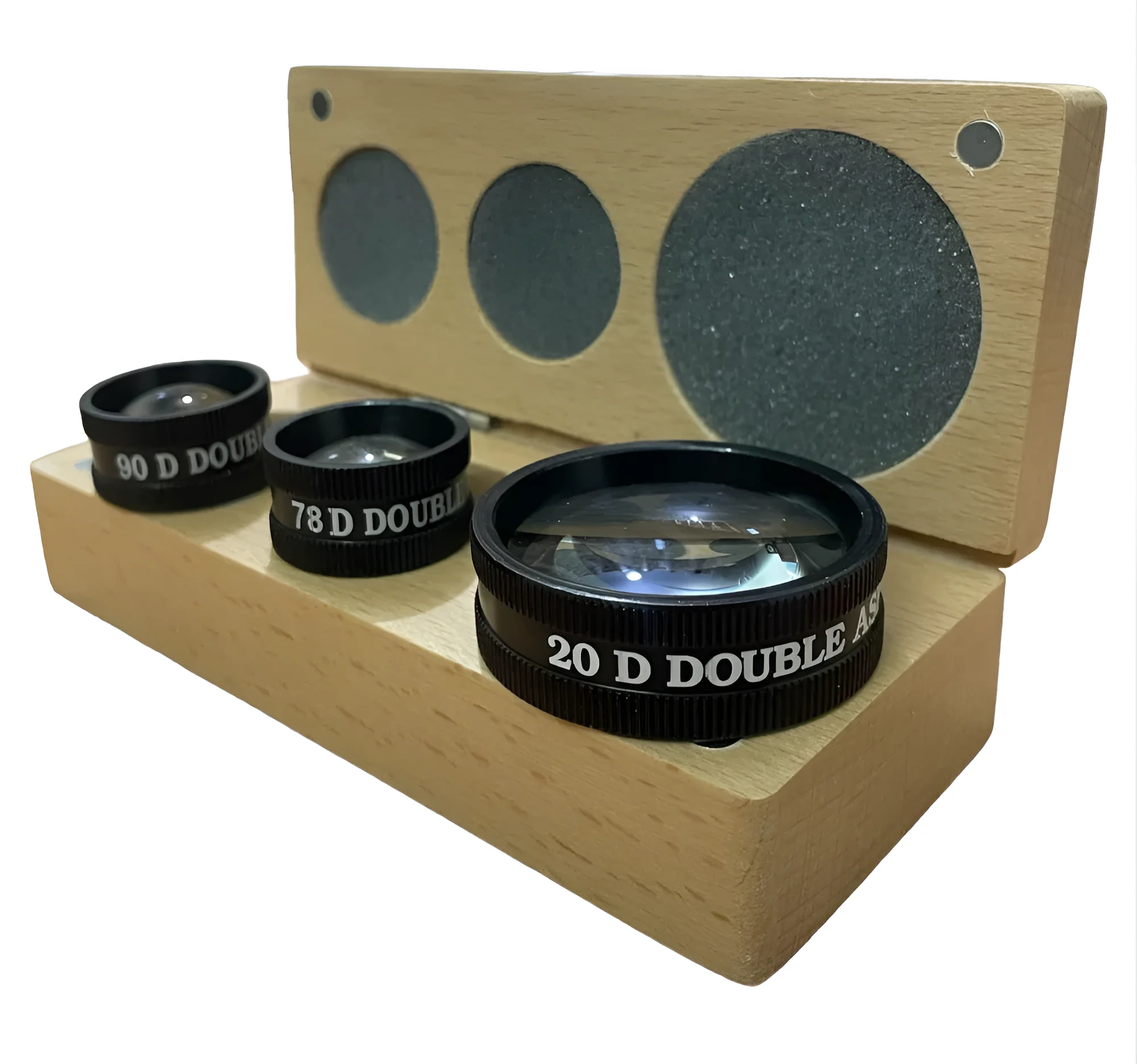 Double Aspherical Lens 90D 20D 78D Manual Ophthalmology & Optometry