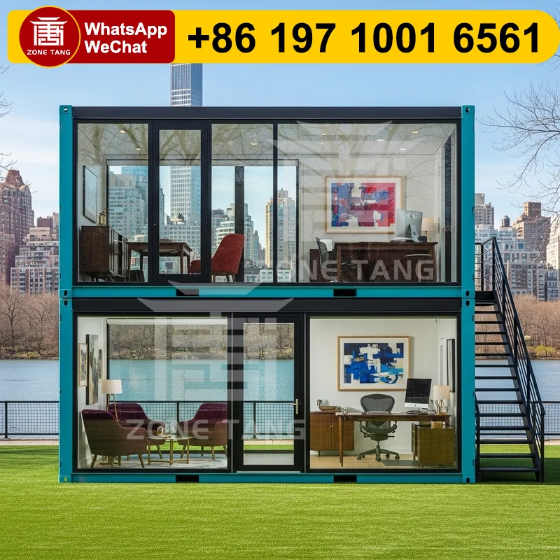 

Modular Homes Temporary Housing DIY Flat Pack House Custom Interiors Container Home Folding Waterproof Factory Prefabrication