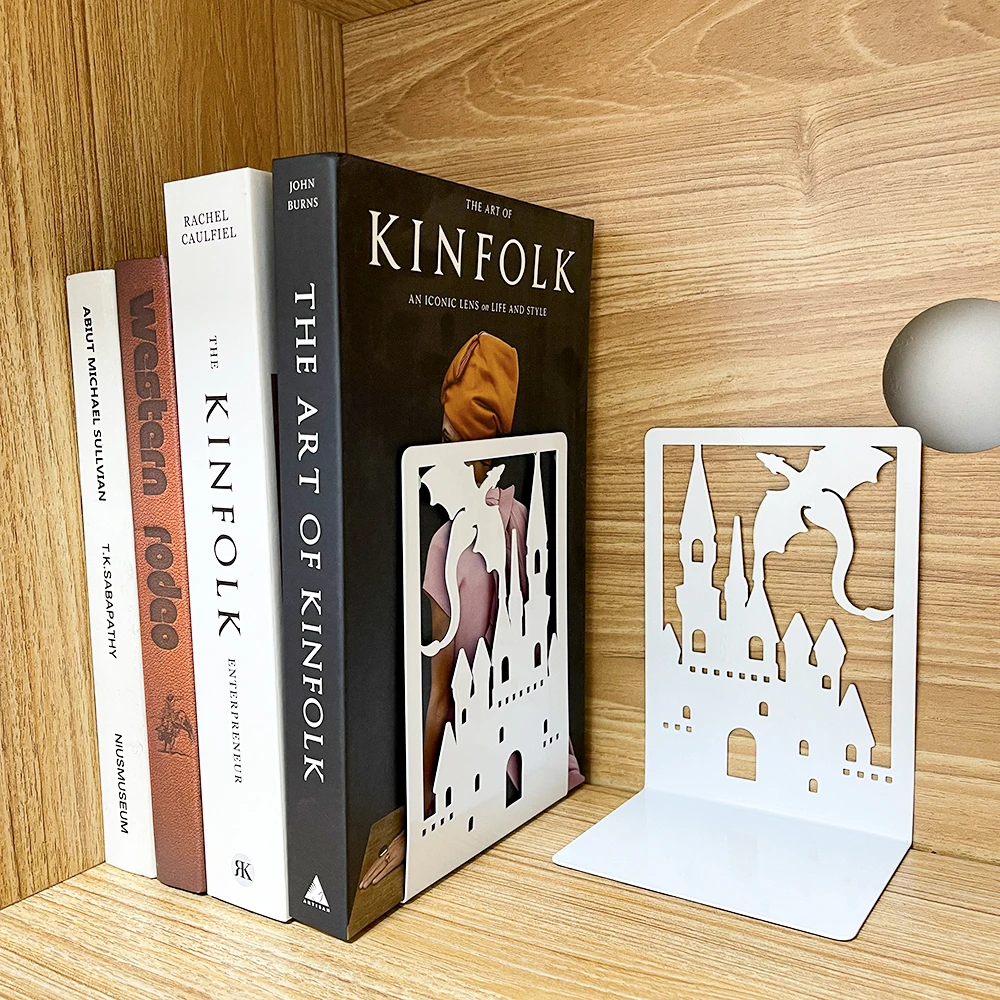 Fourth Wing Dragon Bookshelf Heavy Duty Fantasy Bookshelf Home Desktop Decor Book Organizer Student Desk Ornament