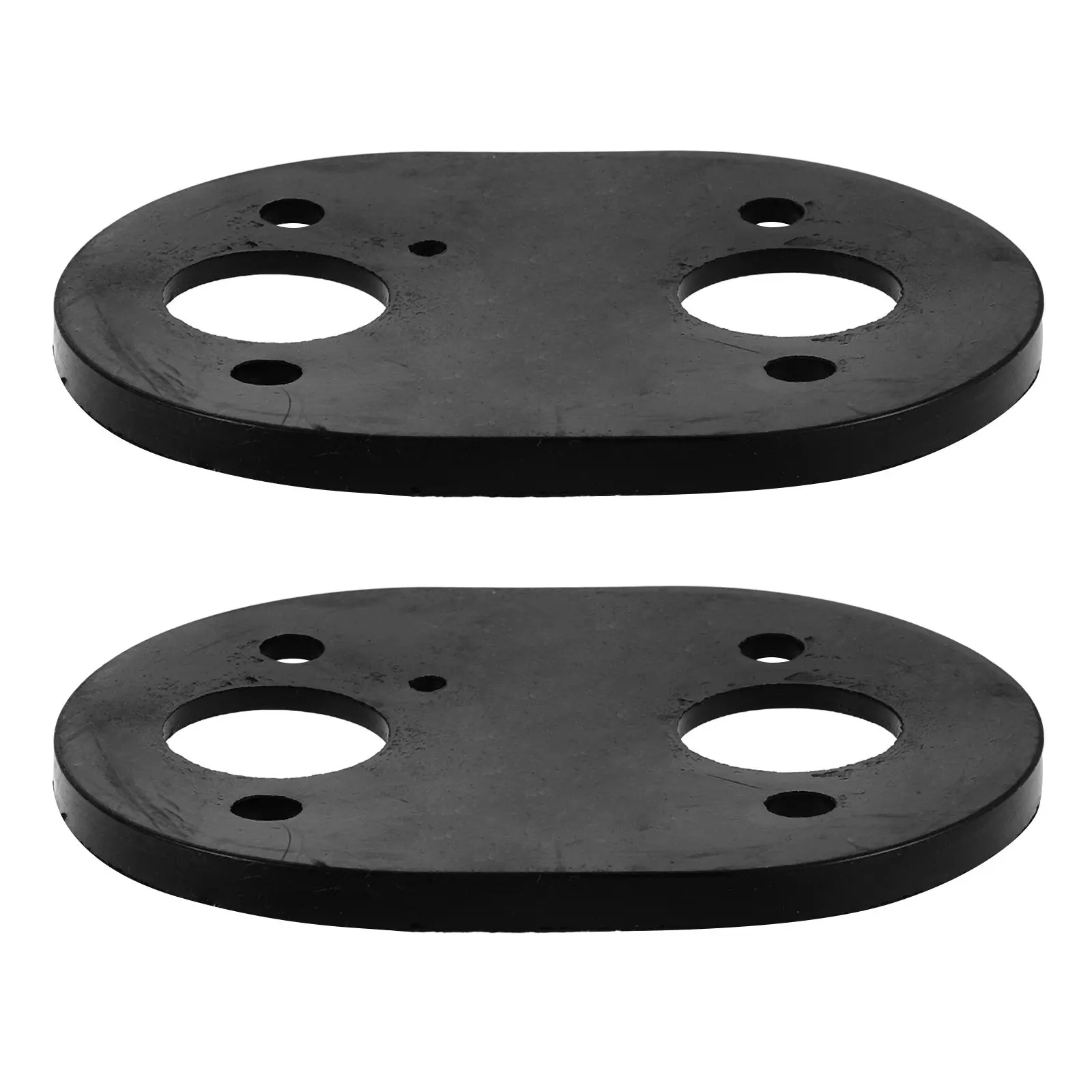 2Pcs Diesel Heater Base Gasket Seal Pad Black Anti-Vibration Heat Insulation Mounting Replacement for Rv Truck Marine Parking