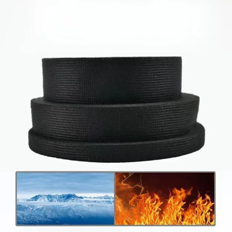 1pcs 9-100MM Electrical Insulating Tape Heat Resistant Harness Tape Car Cable Harness Wiring Loom ProtectionTape 10/15m