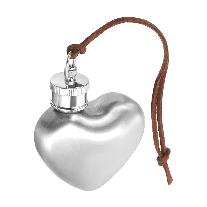 Outdoor Kettle Portable Pot Small Kettle Heart Shaped Flask Stainless Steel Flask Water Bottle