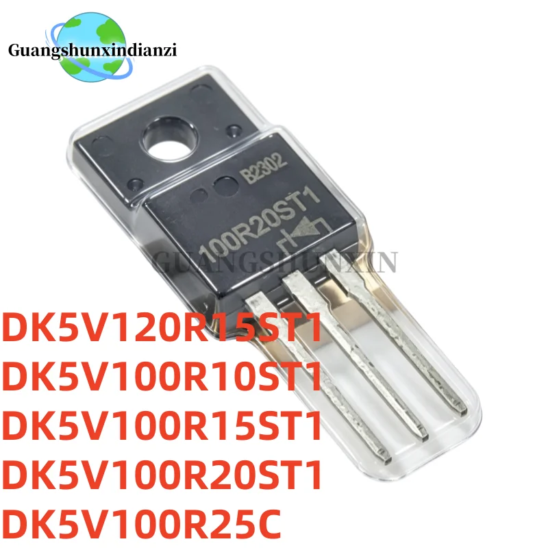 10Pcs DK5V120R15ST1 DK5V100R10ST1 DK5V100R15ST1 DK5V100R20ST1 DK5V100R25C 100R10ST1 100R15ST1 100R20ST1 100R25C TO-220F