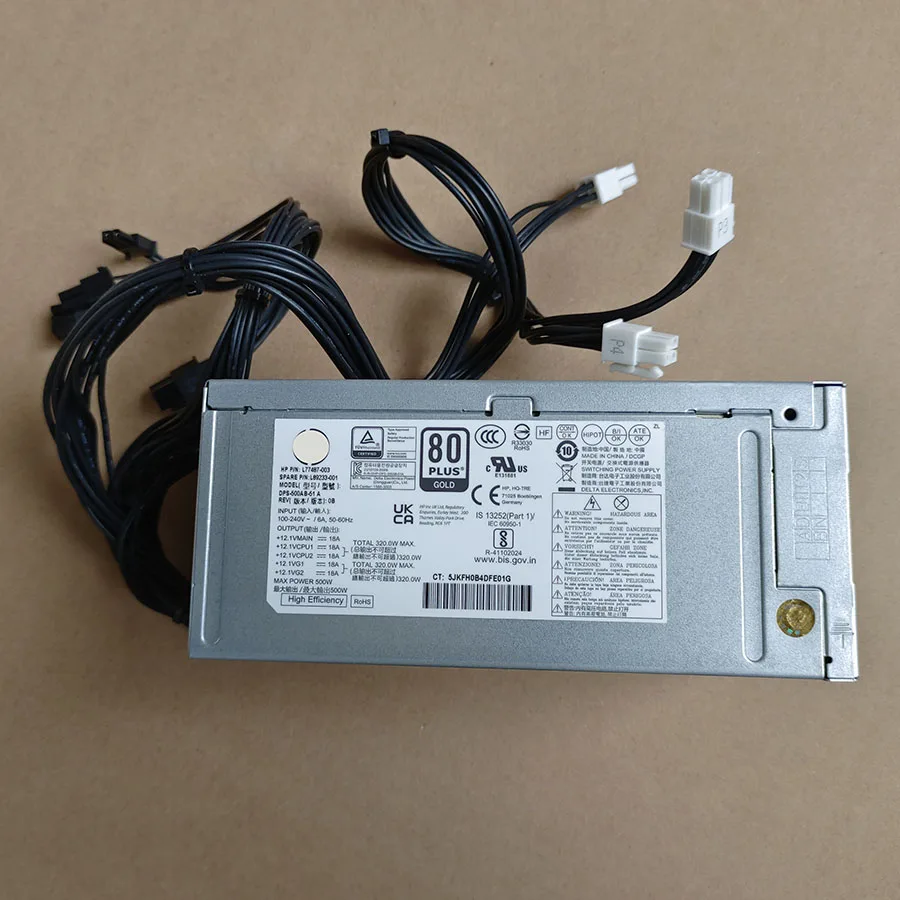 original novo 500w fonte de alimentacao psu para z2 g5 280 g8 pro tower dps500ab 51 a l77487003 l89233 001 01