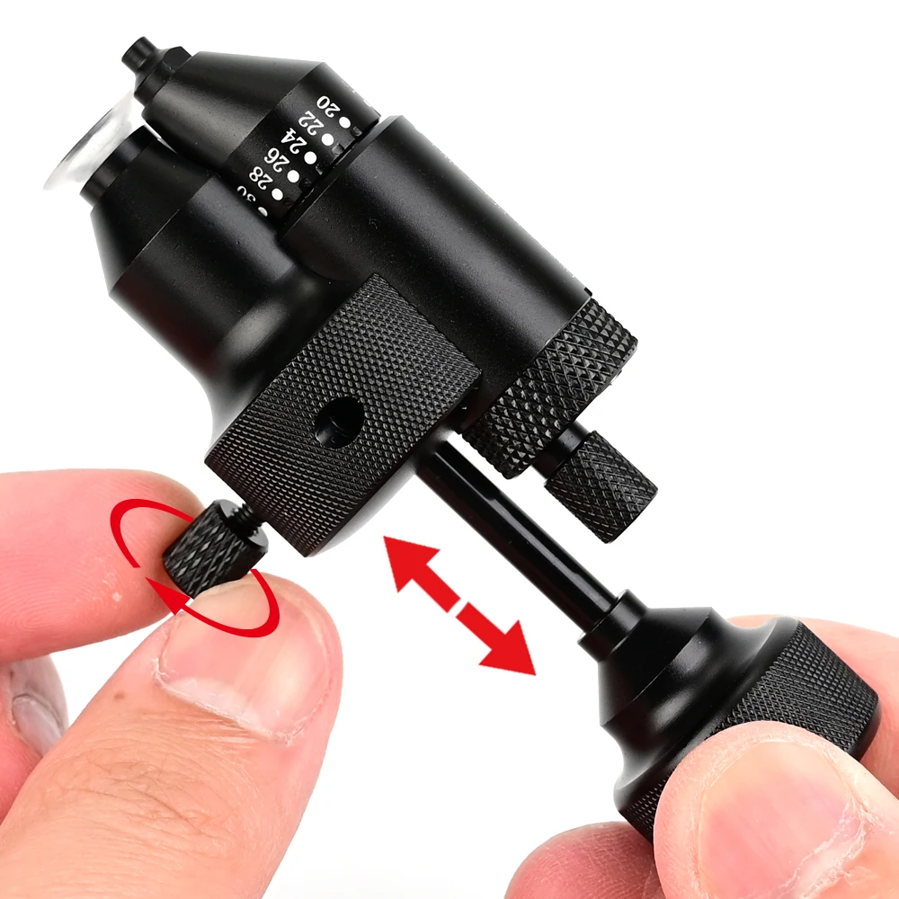 FOSHIO Precise Parking Sensor Hole Circle Cutting Tools Car Paint Film Wrapping Sensor Radar PDC Cutter with 18mm~32mm Diameter
