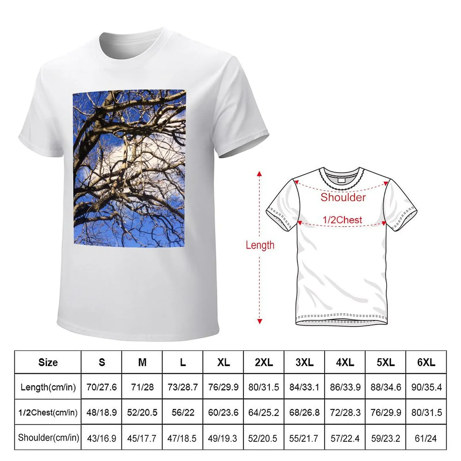 Seen Against the Blue Skies of Spring T-shirt plus size tops oversizeds mens graphic t-shirts