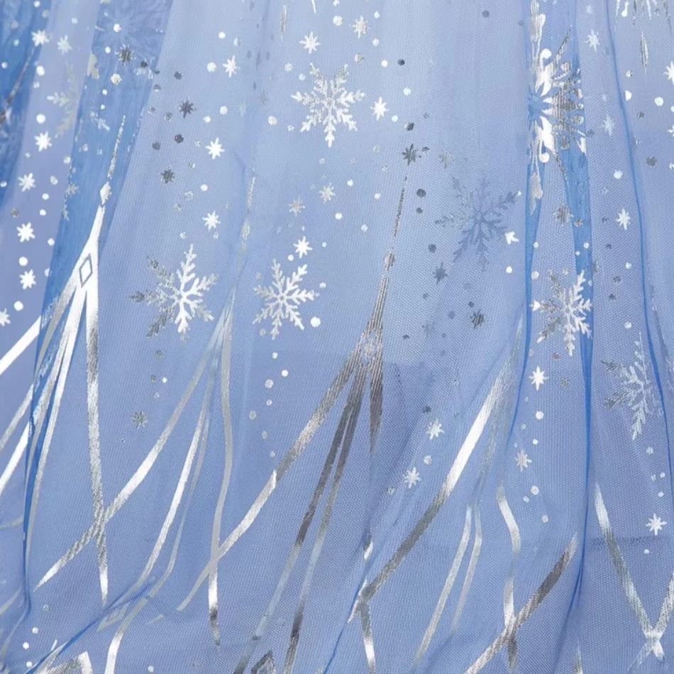 เด็กเจ้าหญิง Elsa เครื่องแต่งกายหญิง Queen 2แอนนาเอลซ่า Carnival Cosplay ชุดเด็ก Snow Queen ชุดเด็กพรรคประกวดชุด