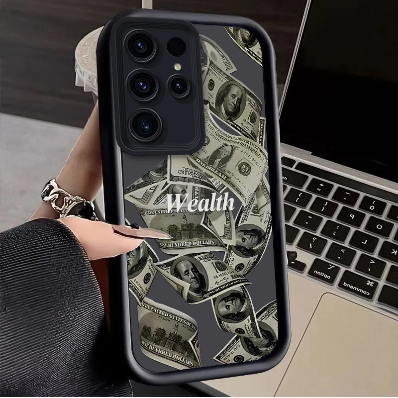 Dollar Banknote Soft Case for Samsung Galaxy A31 A30 A24 A23 A22 A21S A20S A20 A14 A13 A12 4G A11 EU A10S A05 A05S A04 A03 Cover