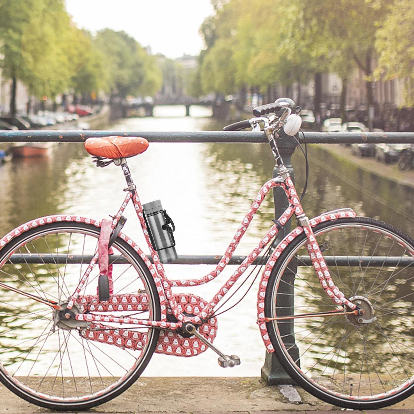 

2pcs Aluminum Water Bottle Rack For Bike Cycling Frame Water Bottle Rack Mount Holder Cup Cage 4 Screws 1 Wrench Included