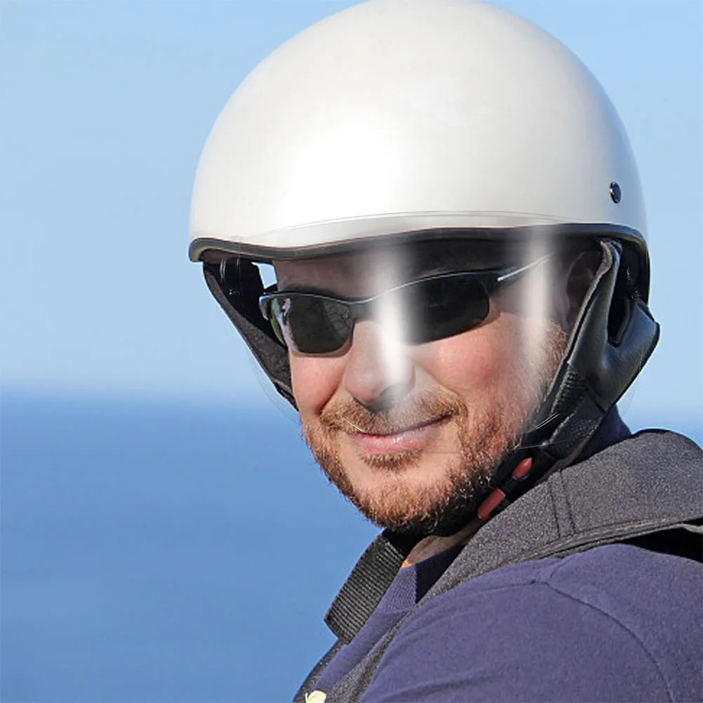 

Full Face Visor Shield Replacement Motorcycle Wind Guard Lens High Transparency Scratch Resistant for Motorcycles