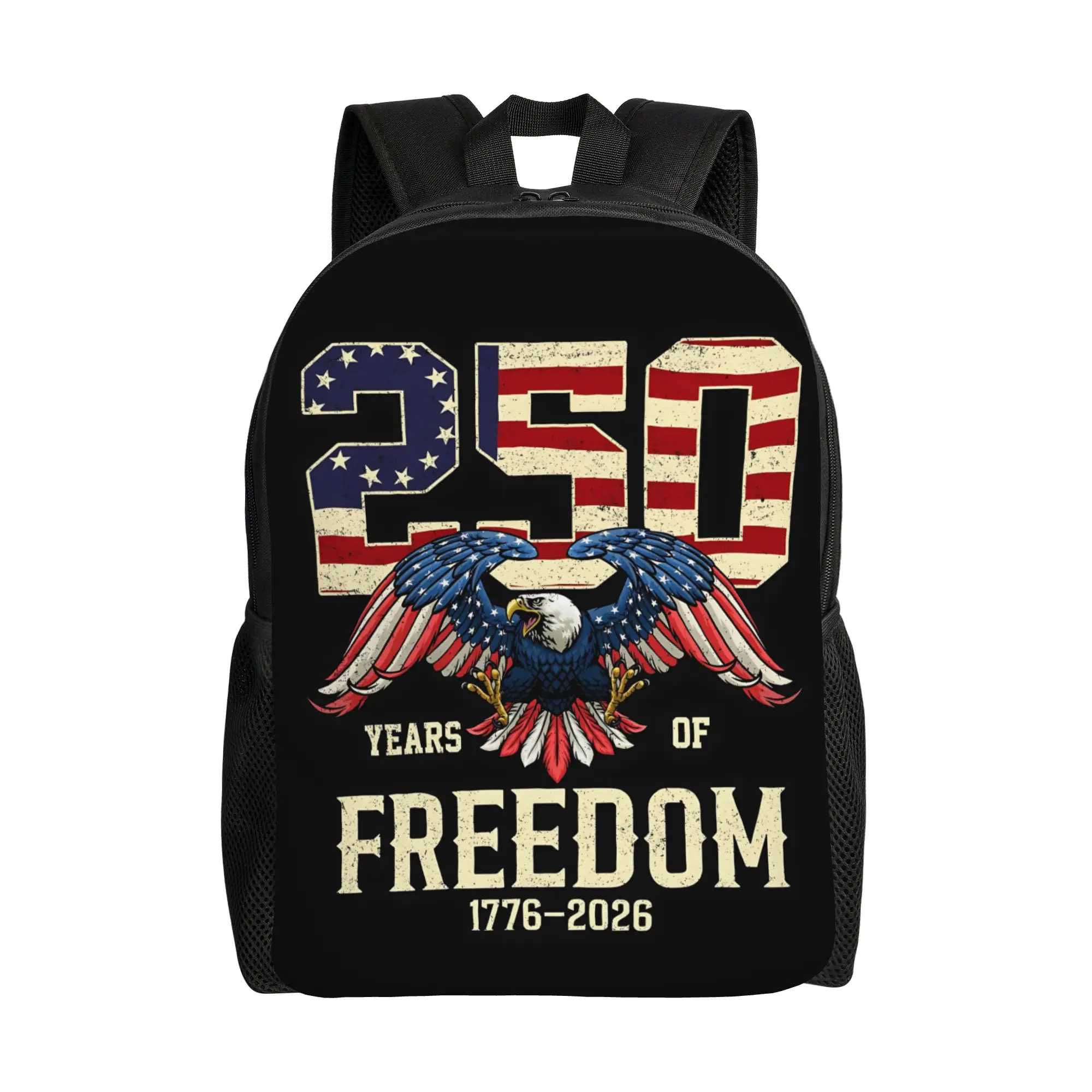 

1Piece Unity at 250 Storage Bag Sturdy Shoulder United States Semiquincentennial Backpack Birthday Gift New Term Starts