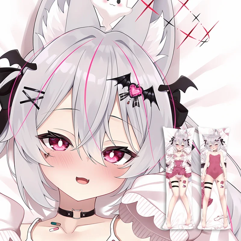 2025 VRCHAT Karin Dakimakura طويل وسادة حالة العناق.. أنيمي وسادة غطاء الوسادة 2WAY