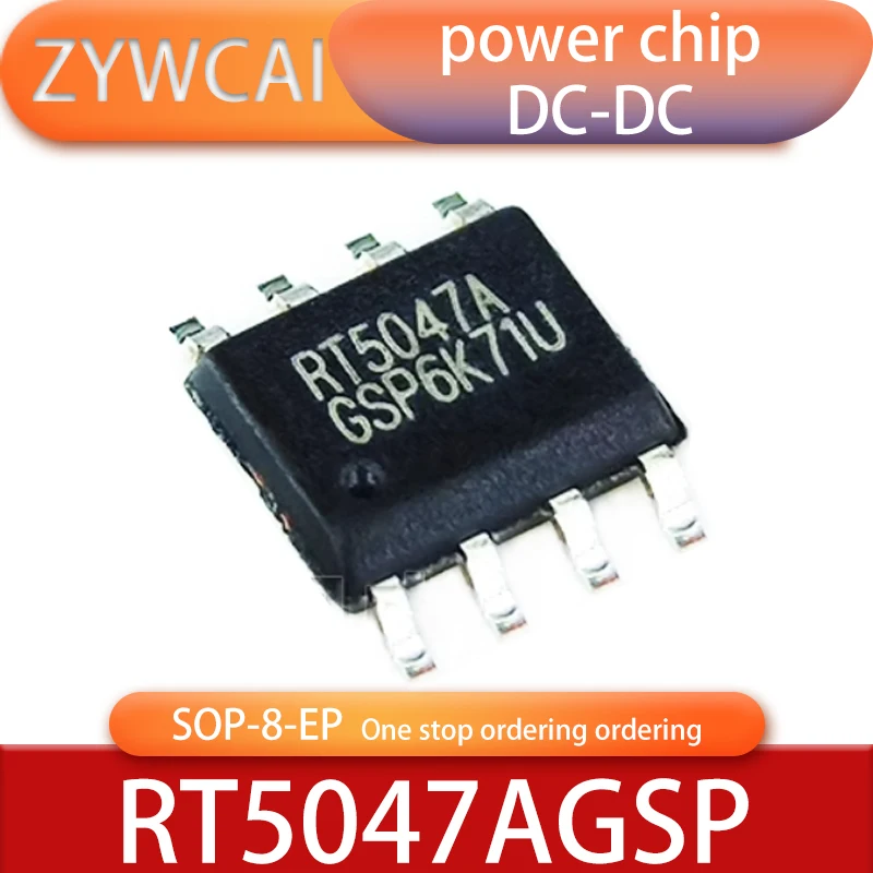 

RT5047AGSP SOP-8 5PCS Single Output LNB supply and control Voltage Regulator RT5047A SOP8 Power management chip DC DC