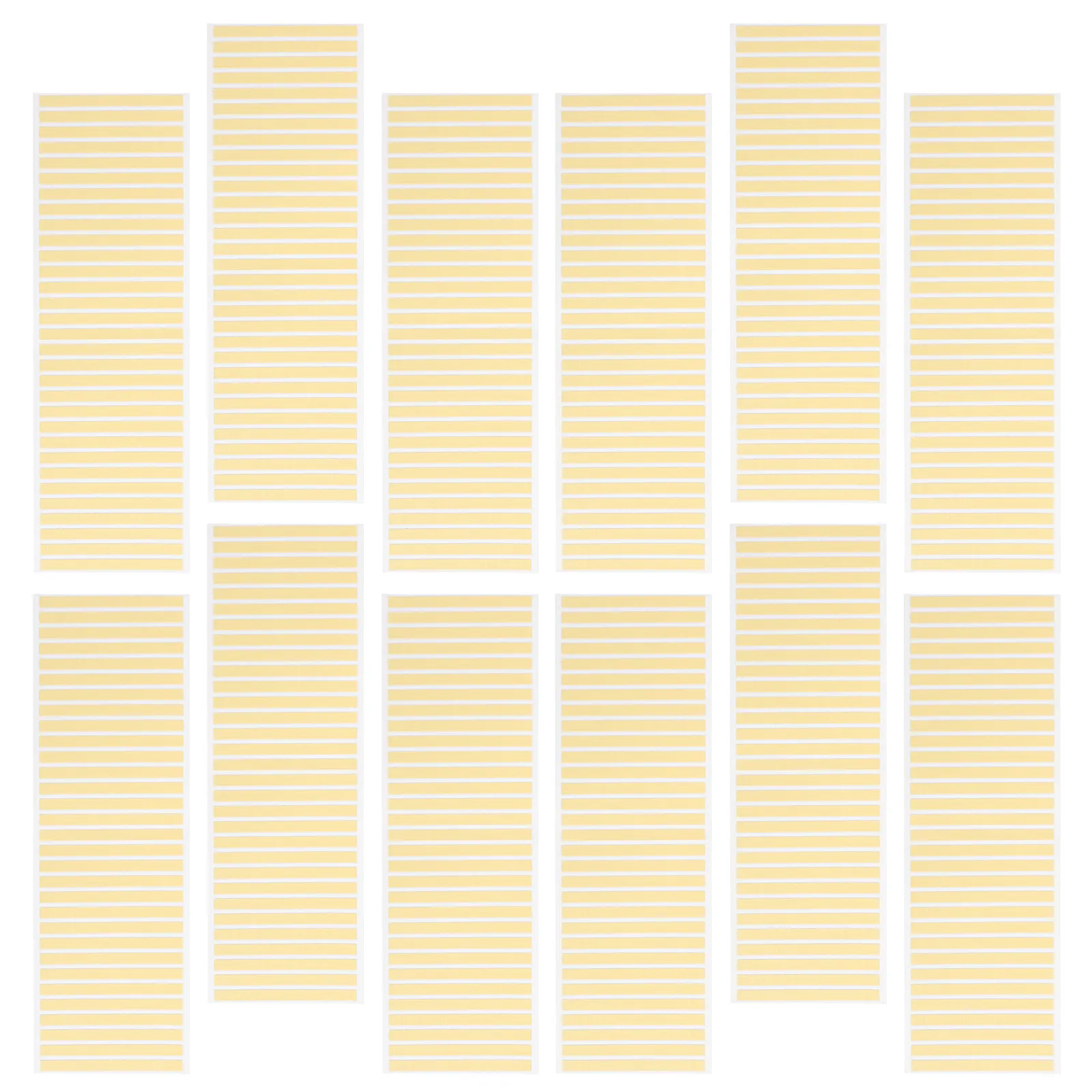 

12 листов клейкой двусторонней ленты для циферблатов часов, для ремонта механизмов, с сильной фиксацией, самоклеящиеся наклейки для ремонта