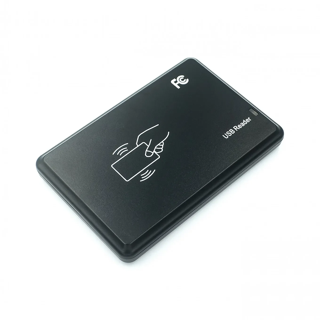 125KHz Black USB Proximity Sensor Smart rfid id Card-Reader EM4100,EM4200,EM4305,T5577,or compatible cards/tags no need driver