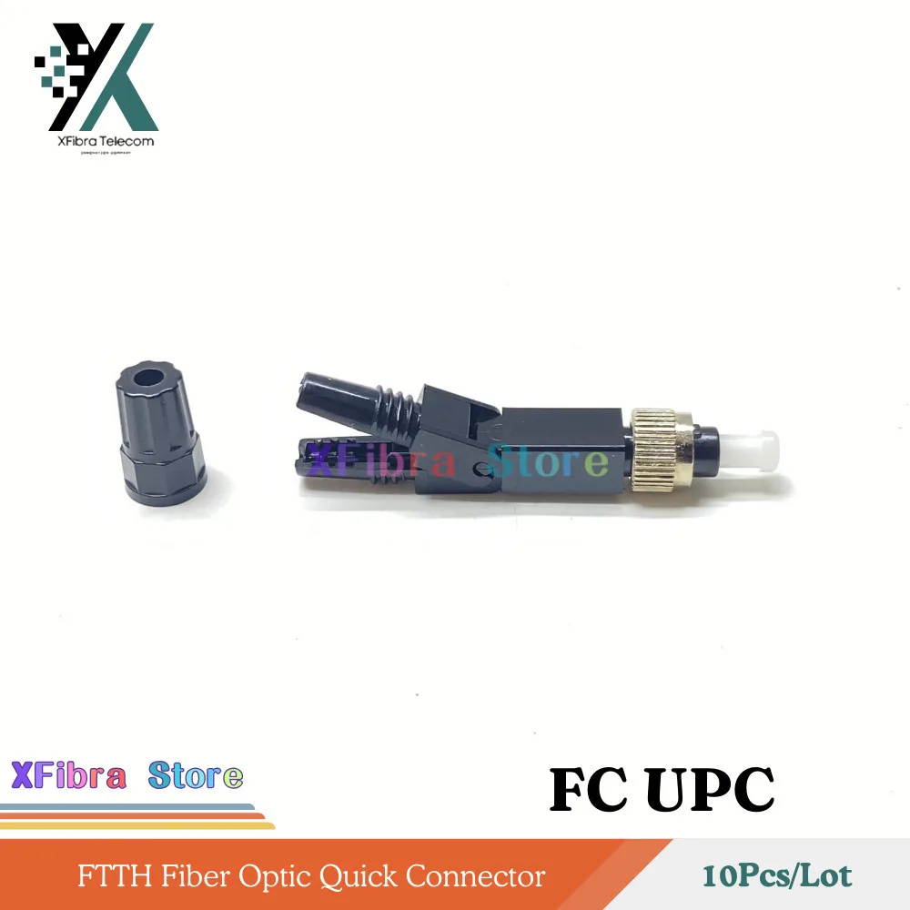 

10,50,100Pcs/Lot FC UPC Fast Field Assembly Embedded FTTH FC/UPC Fiber Optic Quick Connector