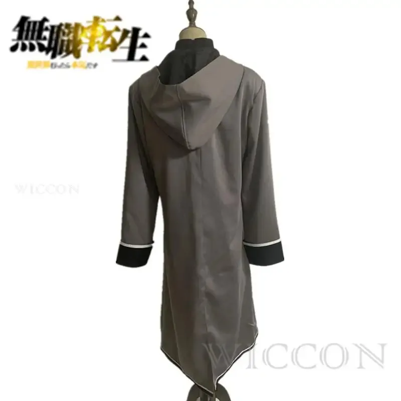 2025 yiyiMushoku Tensei: التناسخ العاطلين عن العمل تأثيري حلي Rudeus Greyrat القماش شعر مستعار أحذية كرنفال الهالوين