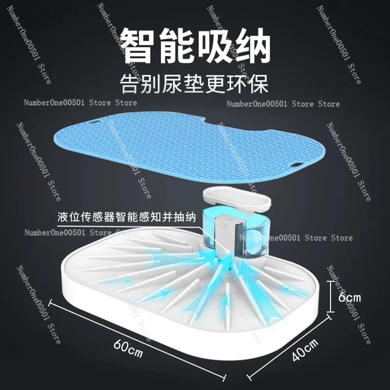 

WP001 Self Cleaning Dog Toilet Automatic Flushing Potty for Small Medium Dogs