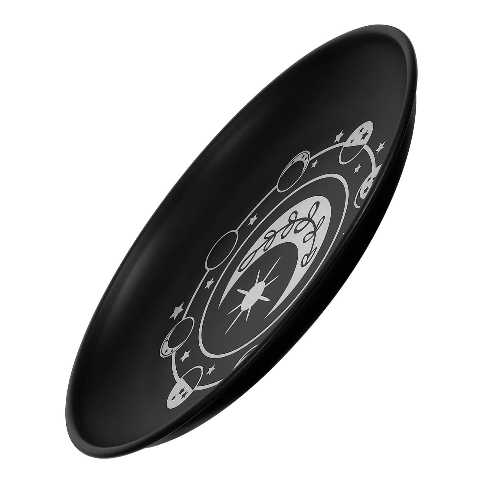 

Stainless Steel Round Altar Plate Storage Holder Tealight Pillar Candlestick Multi-Functional Decorative Metal Ritual