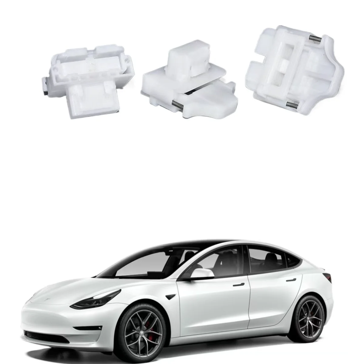 

Suitable for Tesla model3 model Y new rear seat cushion with spring accessories fixing buckle