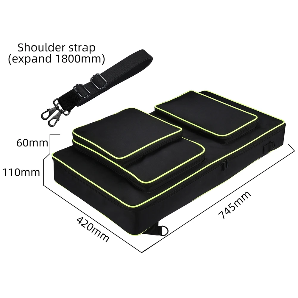 Carrying Case Thickened Inner Liner DJ Controller Case with Adjustable Shoulder Strap for Pioneer DDJ-FLX10 DDJ-1000SRT DDJ-1000 - view 5
