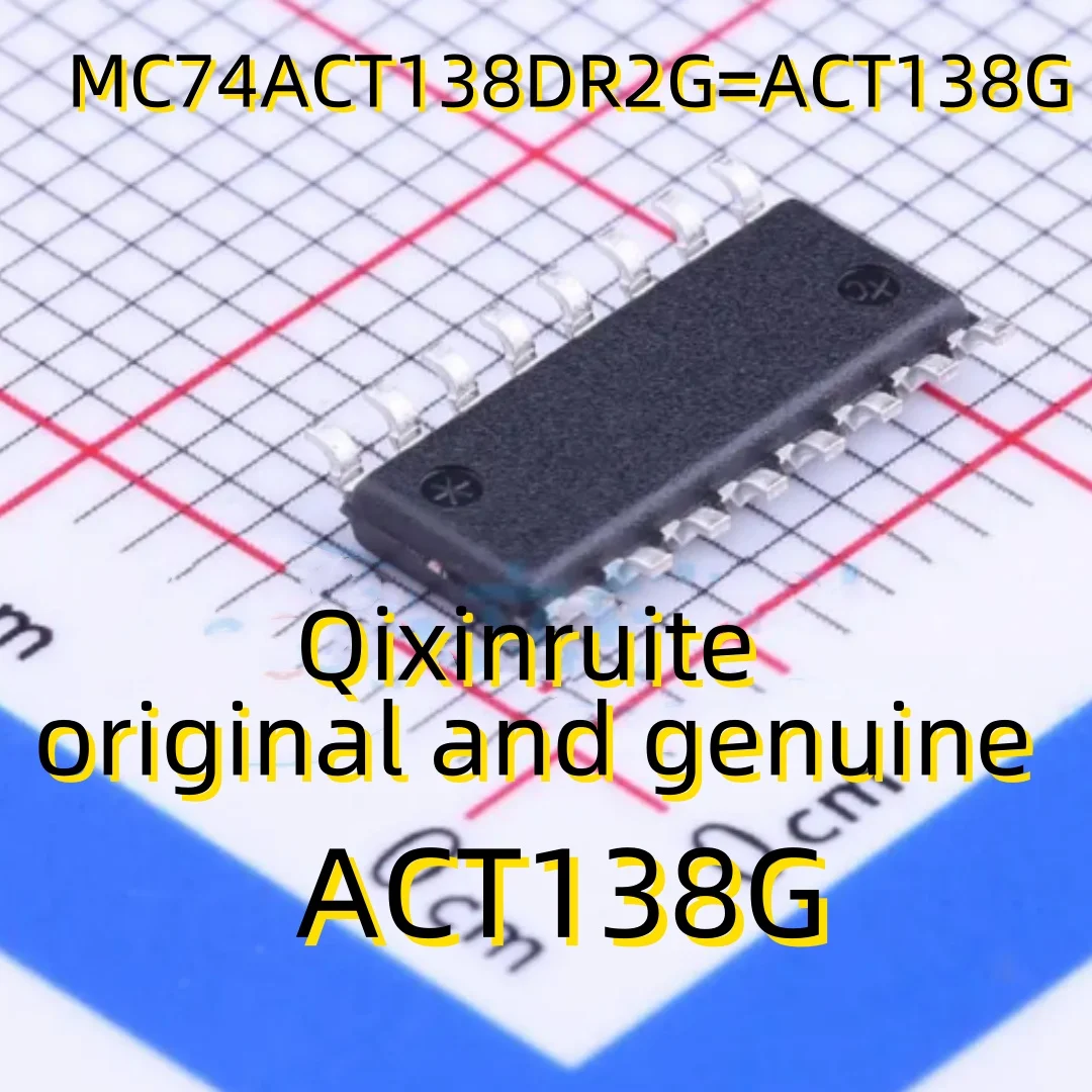 Qixinruite  Brand new original MC74ACT138DR2G=ACT138G SOIC-16 signal switch/codec/multiplexer chip